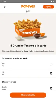 Popeyes® android App screenshot 4